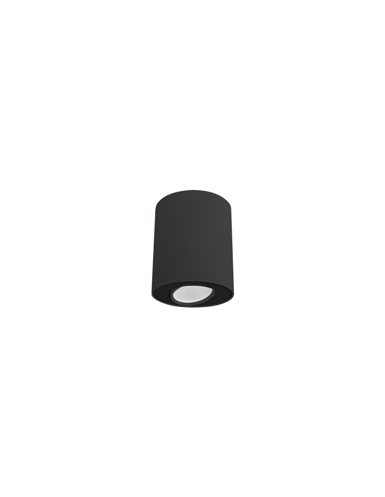 Ceiling luminaires for replaceable light source - Nowodvorski SET Spot Surface Max wattage 1x10W only LED GU10 Black 8900 - product kolory-swiatla.pl 1