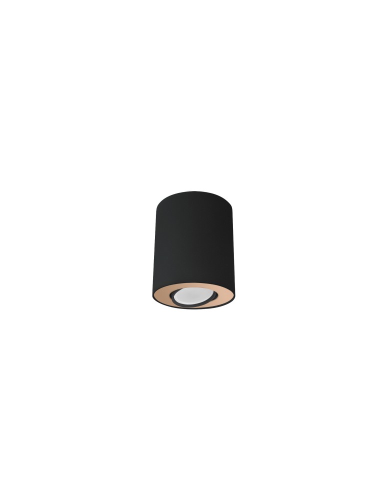 Ceiling luminaires for replaceable light source - Nowodvorski SET Spot Surface Max power 1x10W only LED GU10 Black 8901 - product kolory-swiatla.pl 1