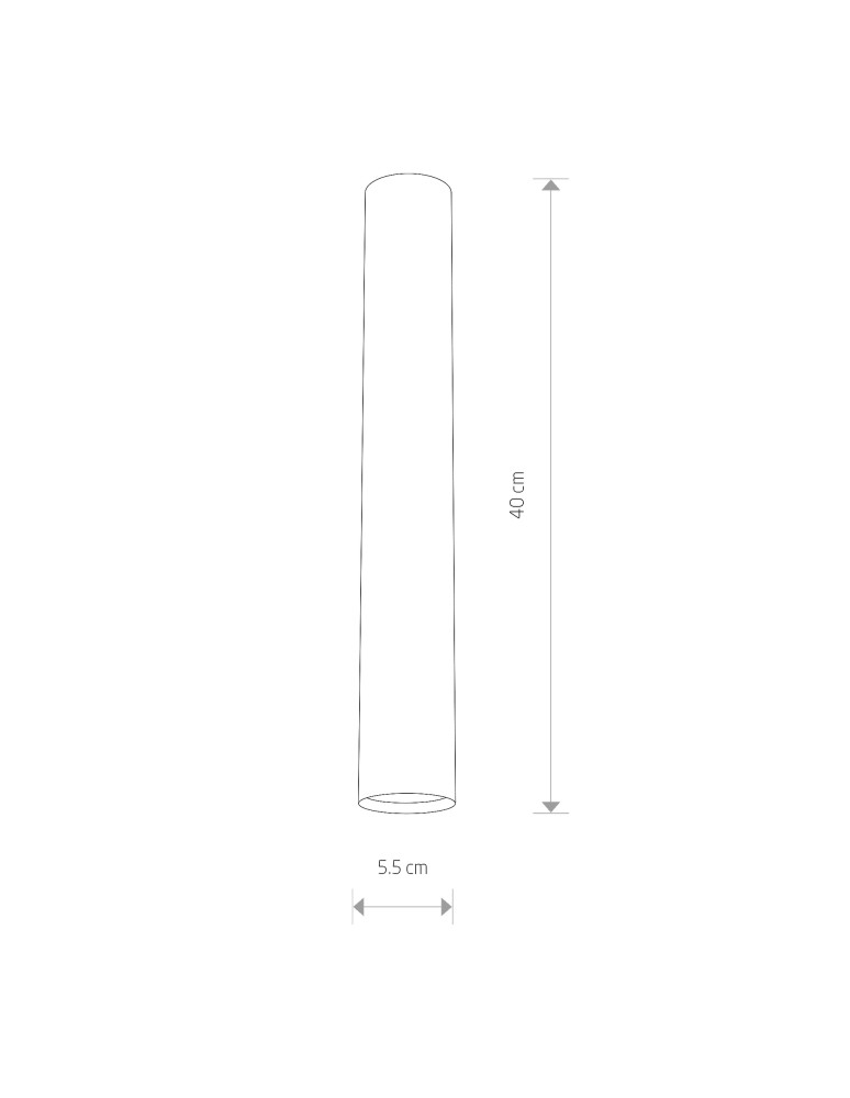 Ceiling luminaires for replaceable light source - Nowodvorski EYE L Spot Surface Max power 1x35W GU10 Brass 8913 - product kolory-swiatla.pl 2