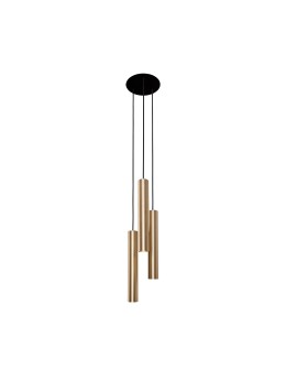 Nowodvorski EYE L Ceiling Pendant Max power 3x10W only LED GU10 Brass 8915