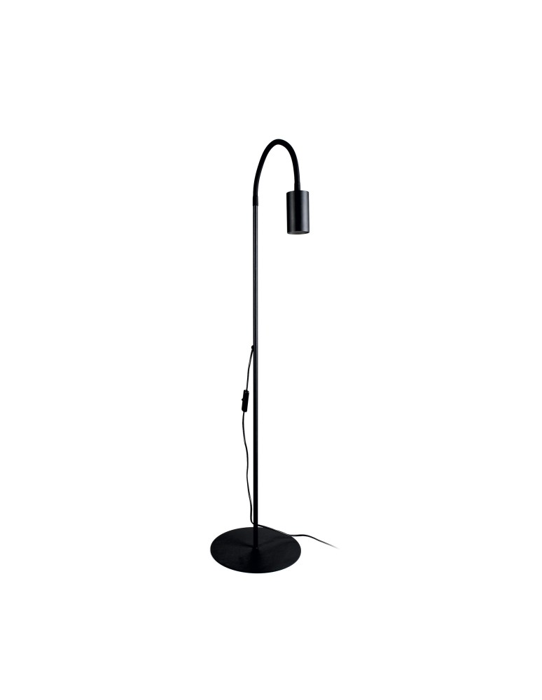 Adjustable floor lamps - Nowodvorski EYE FLEX Floor Max power 1x10W only LED GU10 Black 8935 - product kolory-swiatla.pl 1