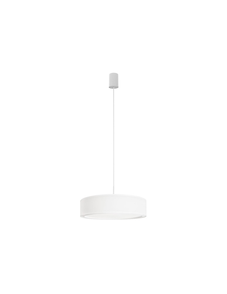 Pendant lamps with lampshade - Nowodvorski MIST Pendant Ceiling Max power 3x25W only LED E27 White 8942 - product kolory-swiatla.pl 1