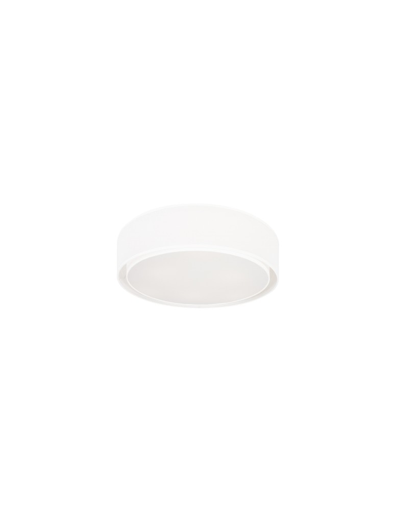 Ceiling lamps with lampshade - Nowodvorski MIST Ceiling Plafond Max power 3x27W only LED E27 White 8943 - product kolory-swiatla.pl 1
