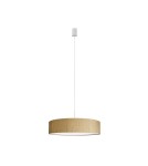 Pendant lamps with lampshade - Nowodvorski TURDA Suspended Ceiling Max power 3x25W only LED E27 Gold 8950 - product 1