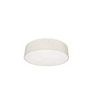 Ceiling lamps with lampshade - Nowodvorski TURDA Ceiling Plafond Max power 3x25W only LED E27 White 8952 - product 1