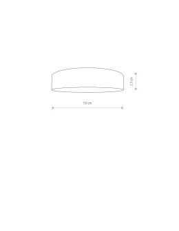 Nowodvorski TURDA Ceiling Plafond Max power 3x25W only LED E27 White 8952 - product 2