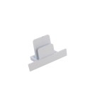 Accessories for 1 phase busbars - Nowodvorski PROFILE RECESSED DEAD END CAP Customizable System PROFILE Flush Accessories White 8974 - product 1