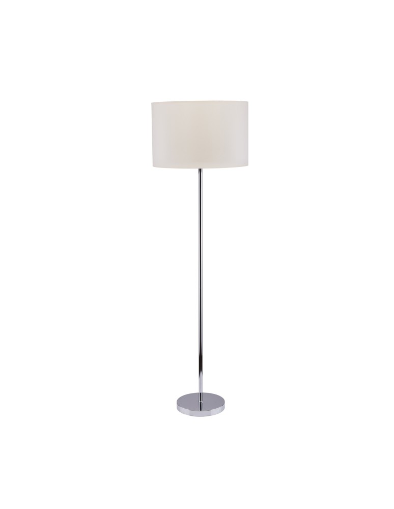 Floor lamps with lampshade - Nowodvorski HOTEL Floor Max power 1x60W E14 Ecru 8981 - product kolory-swiatla.pl 1