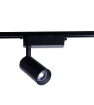 Lamps for 1 phase busbars - Nowodvorski PROFILE IRIS LED 30W Configurable System PROFILE luminaire Max power 1x30W LED Black 9009 - product 1