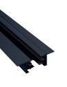View Nowodvorski PROFILE RECESSED TRACK 1 METER Customizable System PROFILE Rail System Black 9013