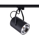 Lamps for 1 phase busbars - Nowodvorski PROFILE BIT PLUS Configurable System PROFILE Luminaire Max wattage 1x75W GU10 ES111 Black 9018 - product 1