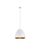 Pendant lamps - Nowodvorski EGG M Suspended Ceiling Max power 1x40W E27 White 9021 - product 1