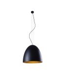 Pendant lamps - Nowodvorski EGG L Suspended Ceiling Max power 5x40W E27 Black 9024 - product 1