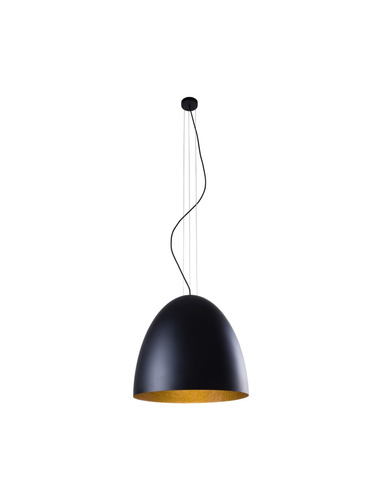 Pendant lamps - Nowodvorski EGG L Suspended Ceiling Max power 5x40W E27 Black 9024 - product kolory-swiatla.pl 1