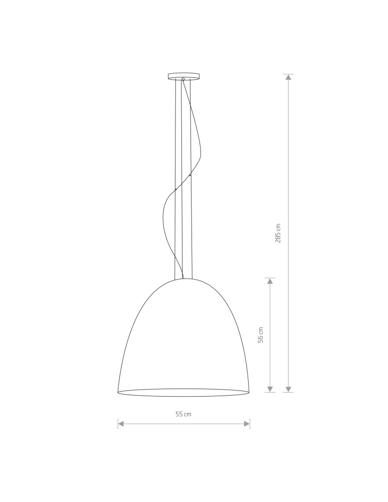 Pendant lamps - Nowodvorski EGG L Suspended Ceiling Max power 5x40W E27 Black 9024 - product kolory-swiatla.pl 2