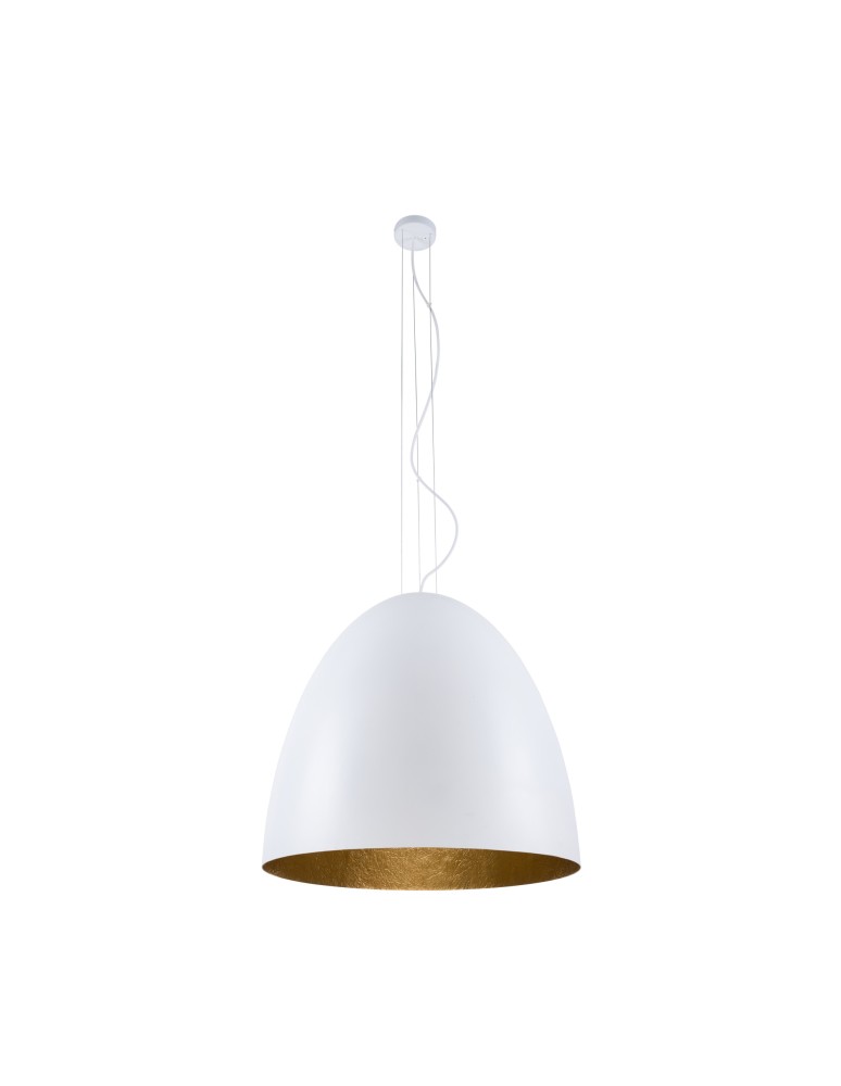 Pendant lamps - Nowodvorski EGG XL Suspended Ceiling Max power 7x40W E27 White 9025 - product kolory-swiatla.pl 1