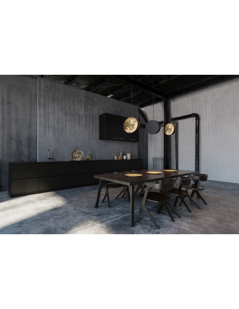 Pendant lamps - Nowodvorski WHEEL Suspended Ceiling Max power 1x40W E27 Gold 9028 - product kolory-swiatla.pl 3