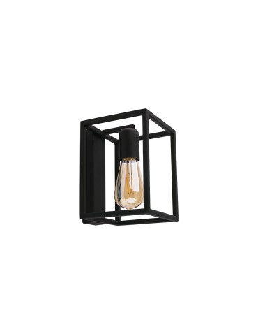 Nowodvorski CRATE Wall Wall lamp Max power 1x60W E27 Black 9046
