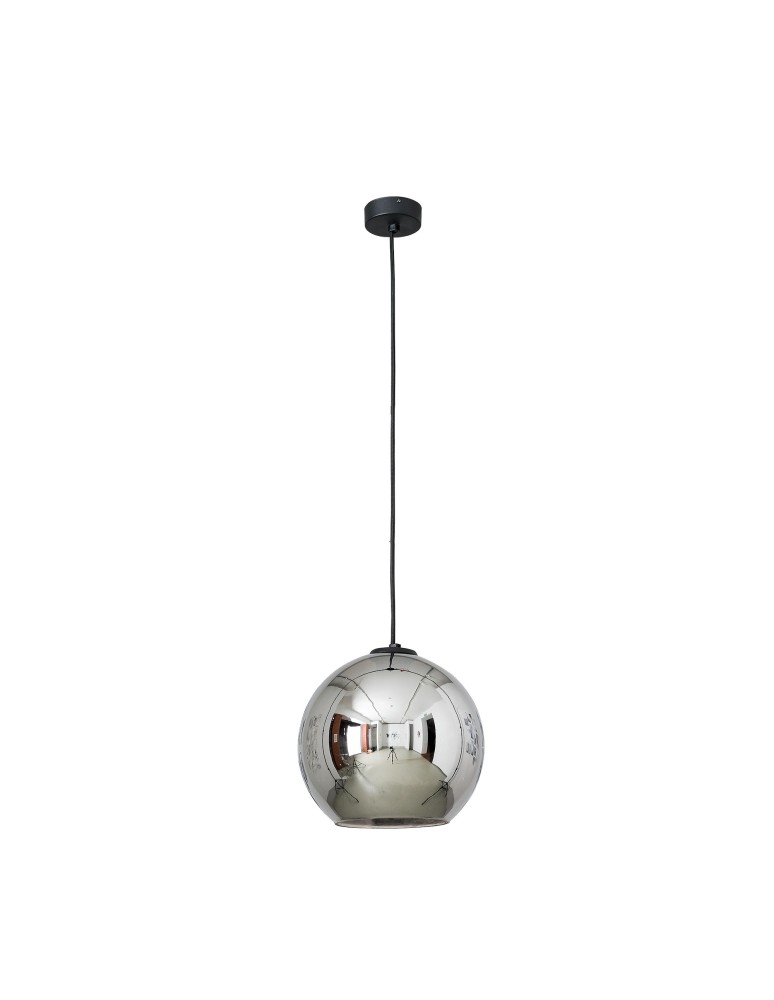 Pendant lamps - Nowodvorski POLARIS Suspended Ceiling Max power 1x60W E27 Chrome 9056 - product kolory-swiatla.pl 1