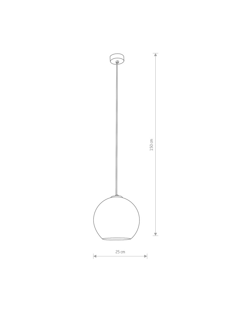 Pendant lamps - Nowodvorski POLARIS Suspended Ceiling Max power 1x60W E27 Chrome 9056 - product kolory-swiatla.pl 2