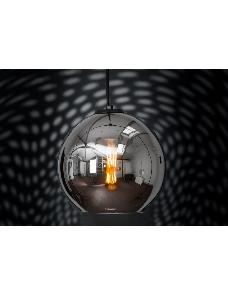 Pendant lamps - Nowodvorski POLARIS Suspended Ceiling Max power 1x60W E27 Chrome 9056 - product kolory-swiatla.pl 3