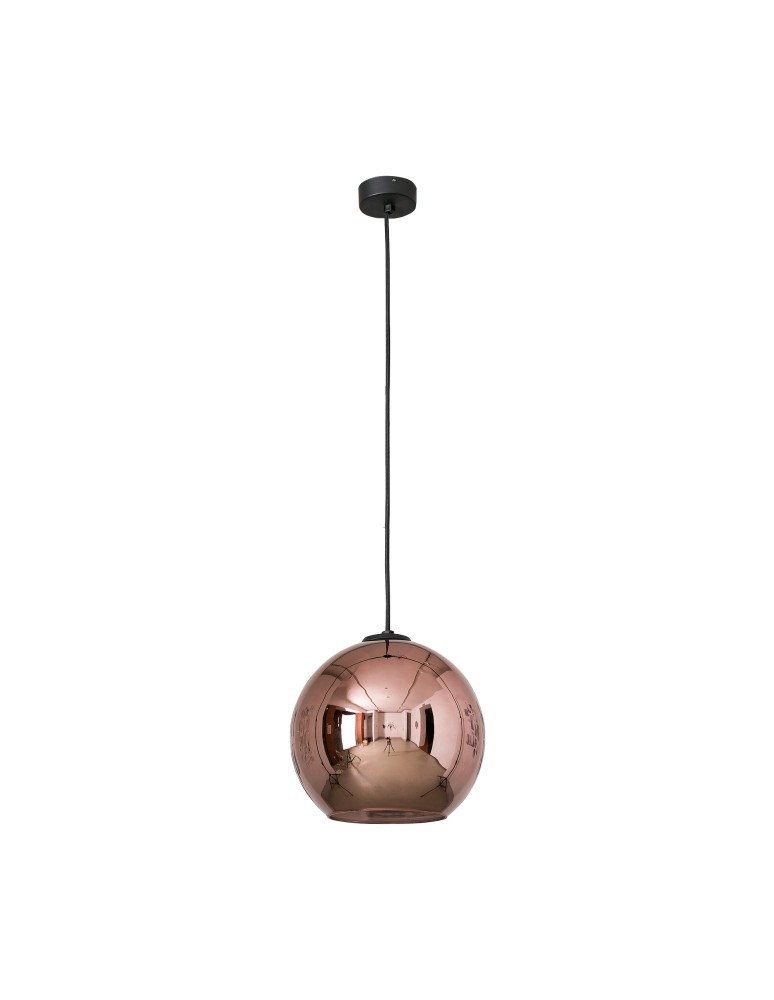 Pendant lamps - Nowodvorski POLARIS Suspended Ceiling Max power 1x60W E27 Copper 9058 - product kolory-swiatla.pl 1