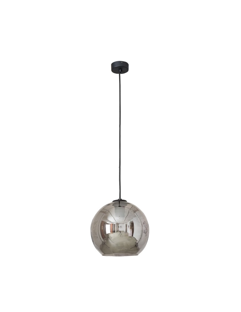 Pendant lamps - Nowodvorski POLARIS Suspended Ceiling Max power 1x60W E27 Smoky 9060 - product kolory-swiatla.pl 1