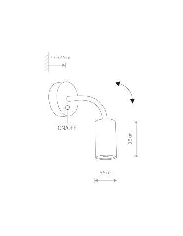 Nowodvorski EYE FLEX S Reflektor 1xGU10 Mosiądz 9067 - produkt 2