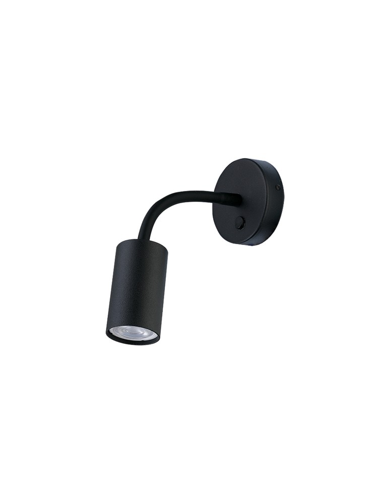 Adjustable wall lamps - Nowodvorski EYE FLEX S Spotlight/Spot Max power 1x10W only LED GU10 Black 9068 - product kolory-swiatla.pl 1