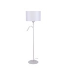 Floor lamps with lampshade - Nowodvorski HOTEL PLUS Floor Max power 1x20W, 1x60W E27, G9 White 9074 - product 1