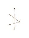 View Nowodvorski STICKS Suspended Ceiling Max power 5x60W E27 Gold 9076