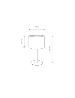 Nowodvorski ALICE Table Max power 1x60W E27 Grey 9090 - product 2