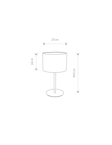 Nowodvorski ALICE Table Max power 1x60W E27 Black 9091 - product 2