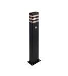 Standing garden lamps - Nowodvorski RIO SENSOR Outdoor Pole Max power 1x40W E27 IP54 Black 9097 - product 1