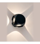 Outdoor wall lamps - Nowodvorski PATRAS LED Outdoor Wall Mounted Max power 4x1W LED IP54 Black 9115 - product 1
