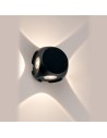 View Nowodvorski PATRAS LED Outdoor Wall Mounted Max power 4x1W LED IP54 Black 9115