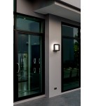 Outdoor wall lamps - Nowodvorski THIKA LED A Surface Mounted Outdoor Wall Max wattage 10W LED IP54 Black 9121 - product 2