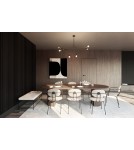 Loft ceiling lamps - industrial - Nowodvorski TWIG Ceiling Plafond/Suspended Max power 6x60W E27 Black 9138 - product 3