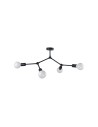 Nowodvorski TWIG IV Przysufitowa 4xE27 Czarny 9140