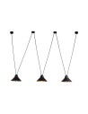 Nowodvorski PERM Pendant Ceiling Max power 3x60W E27 Black 9146