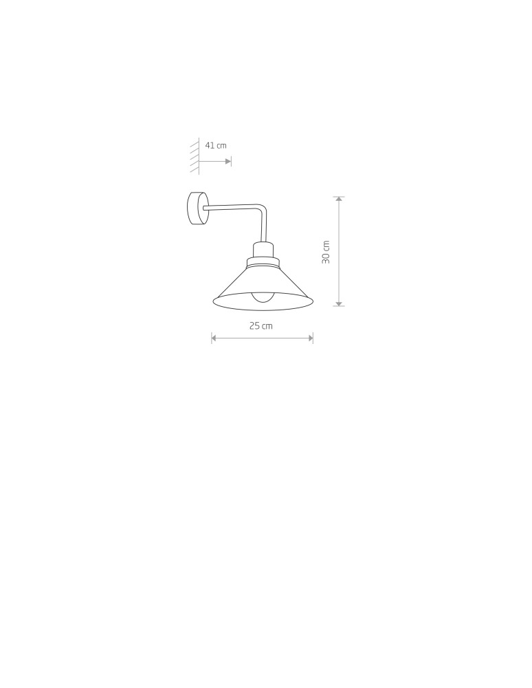 Loft wall lamps - industrial - Nowodvorski CRAFT Wall Mounted Max power 1x60W E27 Black 9151 - product kolory-swiatla.pl 2