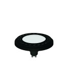 LED ES111 GU10 230V bulbs - Nowodvorski REFLECTOR DIFFUSER LED GU10 ES111 9W 4000K Light Source Black 9211 - product 1