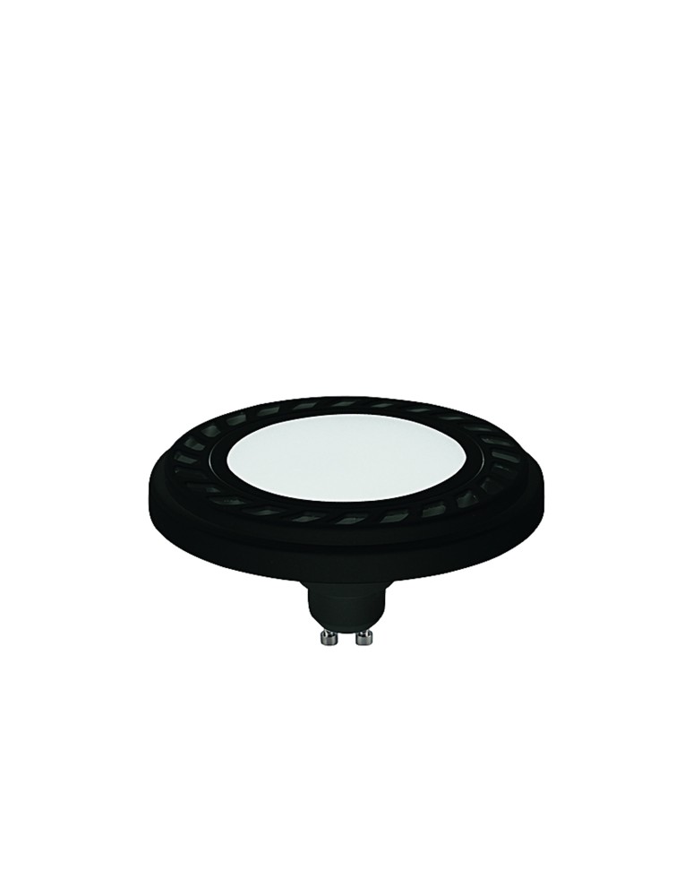 LED ES111 GU10 230V bulbs - Nowodvorski REFLECTOR DIFFUSER LED GU10 ES111 9W 4000K Light Source Black 9211 - product kolory-swiatla.pl 1