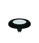 LED ES111 GU10 230V bulbs - Nowodvorski REFLECTOR LENS LED GU1, ES111 9W 4000K Light Source Black 9213 - product 1