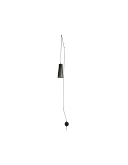 Nowodvorski DOVER Wall lamp adjustable with switch Max wattage 1x35W GU10 Black 9264