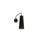 Wall lamps - Nowodvorski DOVER Wall lamp adjustable Max power 1x35W GU10 Black 9266 - product 1