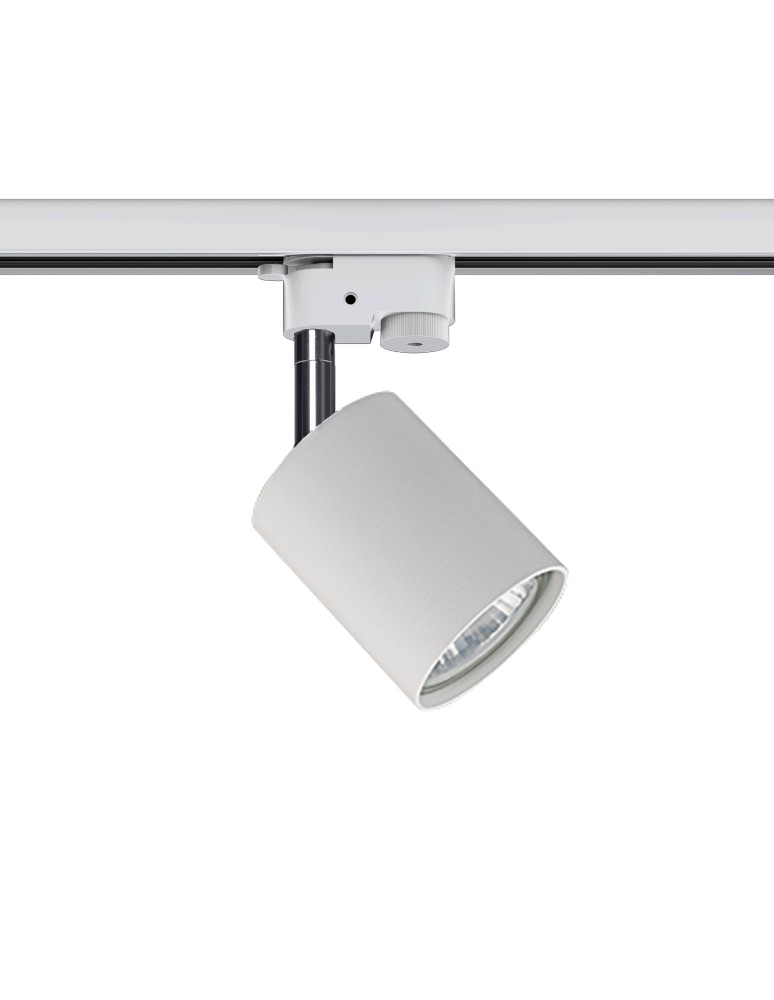 Lamps for 1 phase busbars - Nowodvorski PROFILE EYE SPOT Configurable System PROFILE Luminaire Max wattage 10W only LED GU10 White 9321 - product kolory-swiatla.pl 1