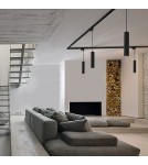 Lamps for 1 phase busbars - Nowodvorski PROFILE EYE Customizable System PROFILE Luminaire Max wattage 1x10W only LED GU10 Black 9338 - product 3