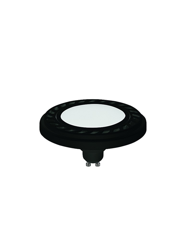 LED ES111 GU10 230V bulbs - Nowodvorski REFLECTOR DIFFUSER LED GU10 ES111 9W 3000K Light Source Black 9342 - product kolory-swiatla.pl 1