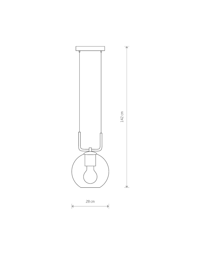 Pendant lamps - Nowodvorski MONACO Suspended Ceiling Max power 1x60W E27 Black 9364 - product kolory-swiatla.pl 2